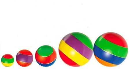 Купить Мячи резиновые (комплект из 5 мячей различного диаметра) в Правдинске 
