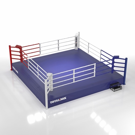 Купить Ринг боксерский Totalbox на помосте 0,5 м, 5х5м, 4х4м в Правдинске 