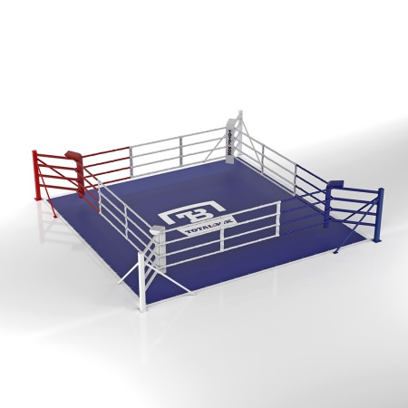 Купить Ринг боксерский напольный Totalbox на упорах 6х6м в Правдинске 
