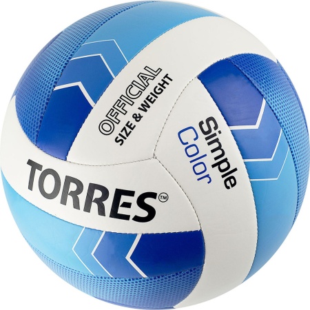 Купить Мяч волейбольный Torres Simple Color любительский р.5 в Правдинске 